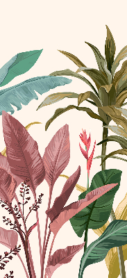 Store intérieur Feuilles colorées