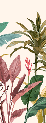 Store intérieur Feuilles colorées