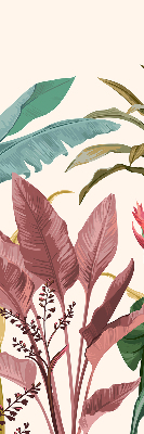 Store intérieur Feuilles colorées