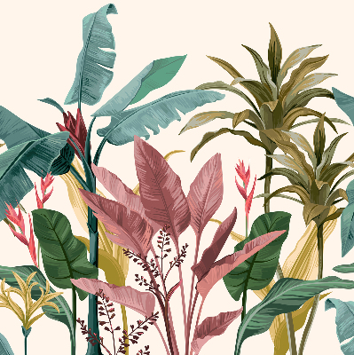 Store intérieur Feuilles colorées