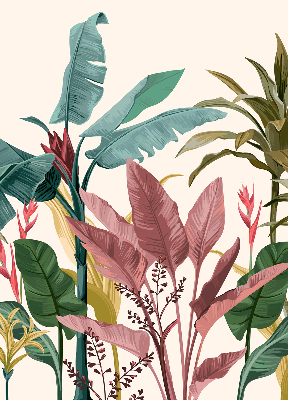 Store intérieur Feuilles colorées