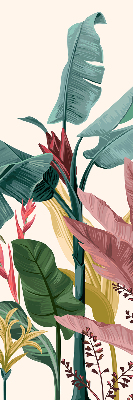 Store intérieur Feuilles colorées