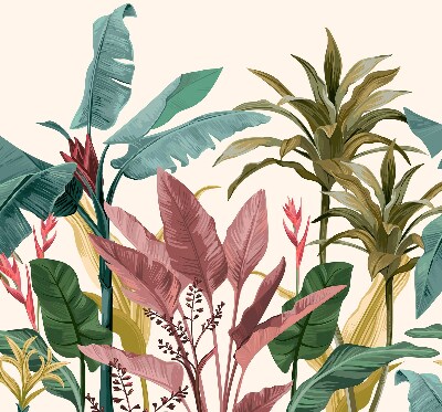 Store intérieur Feuilles colorées