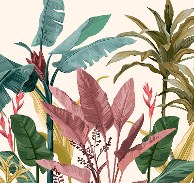 Store intérieur Feuilles colorées