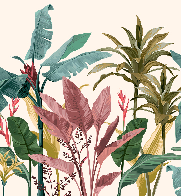 Store intérieur Feuilles colorées