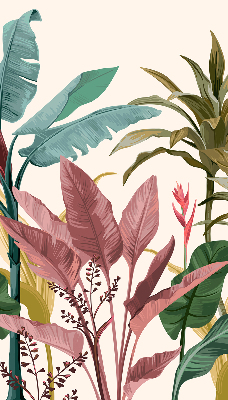 Store intérieur Feuilles colorées