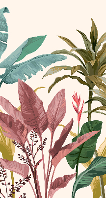 Store intérieur Feuilles colorées