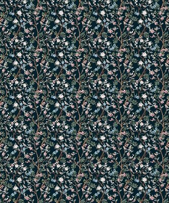 Store enrouleur Vignes fleuries