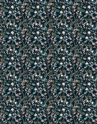 Store enrouleur Vignes fleuries