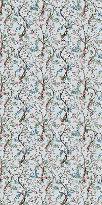 Store intérieur Fleurs de vigne sur fond clair