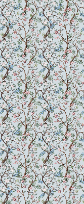 Store intérieur Fleurs de vigne sur fond clair