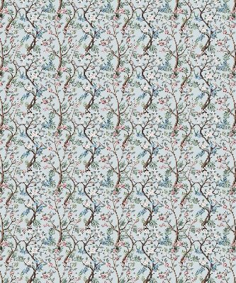 Store intérieur Fleurs de vigne sur fond clair