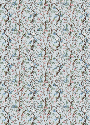 Store intérieur Fleurs de vigne sur fond clair