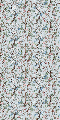 Store intérieur Fleurs de vigne sur fond clair