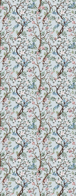 Store intérieur Fleurs de vigne sur fond clair