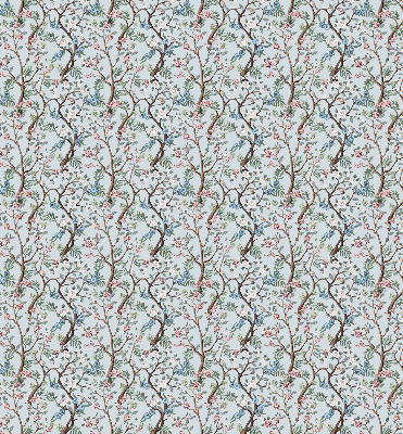 Store intérieur Fleurs de vigne sur fond clair