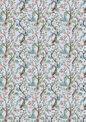 Store intérieur Fleurs de vigne sur fond clair