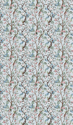 Store intérieur Fleurs de vigne sur fond clair