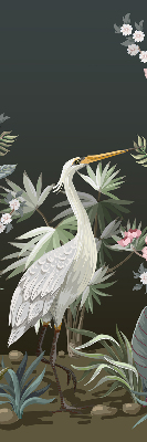 Store intérieur Oiseaux près de l'arbre