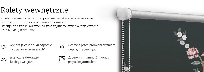 Store intérieur Oiseaux près de l'arbre