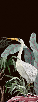 Store enrouleur Oiseaux dans les feuilles