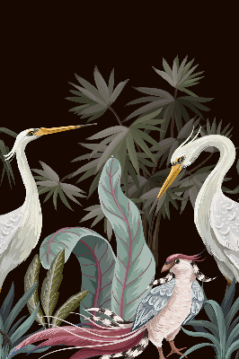 Store enrouleur Oiseaux dans les feuilles