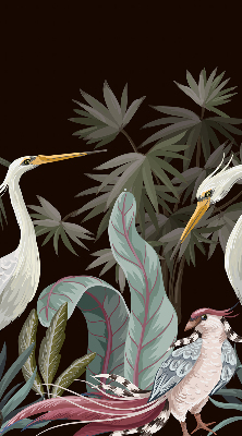 Store enrouleur Oiseaux dans les feuilles