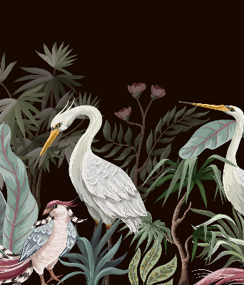 Store enrouleur Oiseaux dans les feuilles