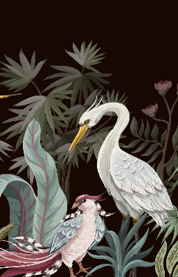 Store enrouleur Oiseaux dans les feuilles