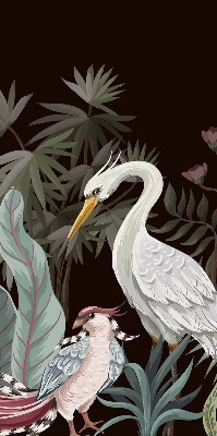 Store enrouleur Oiseaux dans les feuilles