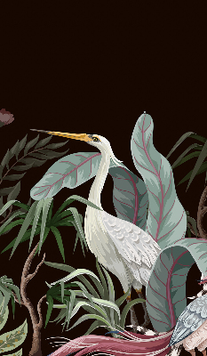 Store enrouleur Oiseaux dans les feuilles