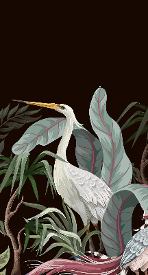 Store enrouleur Oiseaux dans les feuilles