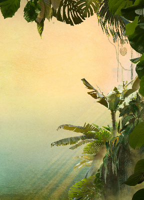 Store intérieur Cadre végétal