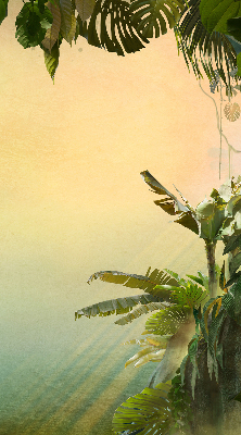 Store intérieur Cadre végétal