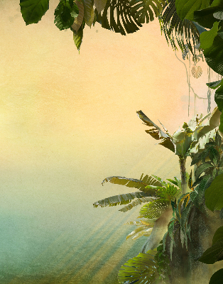 Store intérieur Cadre végétal