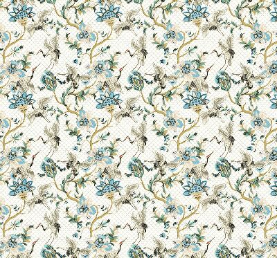 Store intérieur Fleurs et oiseaux