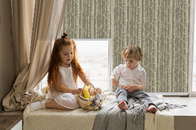 Store intérieur Troncs d'arbres