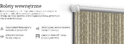 Store intérieur Troncs d'arbres