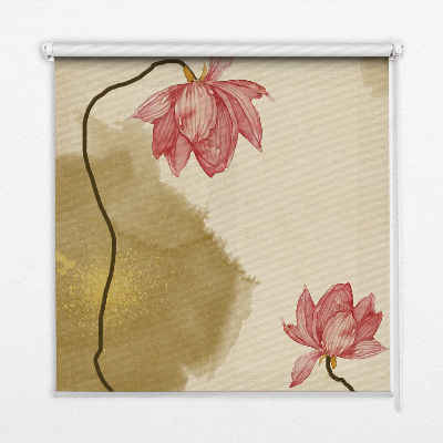 Store enrouleur Fleurs