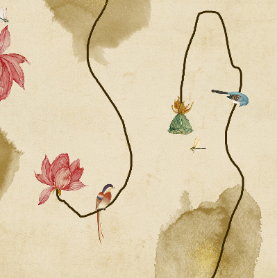 Store enrouleur Fleurs