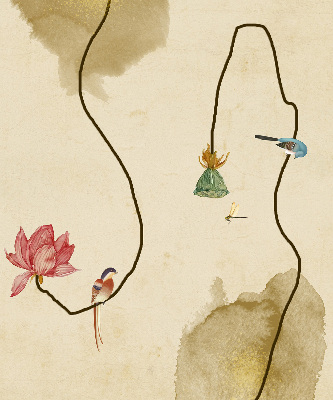 Store enrouleur Fleurs