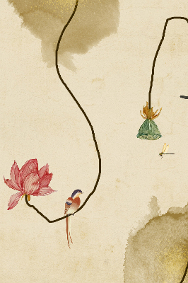 Store enrouleur Fleurs