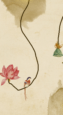 Store enrouleur Fleurs