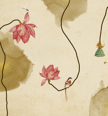 Store enrouleur Fleurs