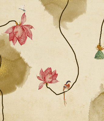 Store enrouleur Fleurs