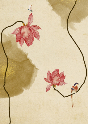 Store enrouleur Fleurs