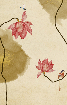 Store enrouleur Fleurs