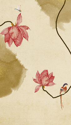 Store enrouleur Fleurs