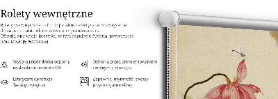 Store enrouleur Fleurs