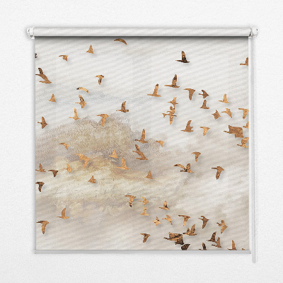 Store intérieur Une volée d'oiseaux